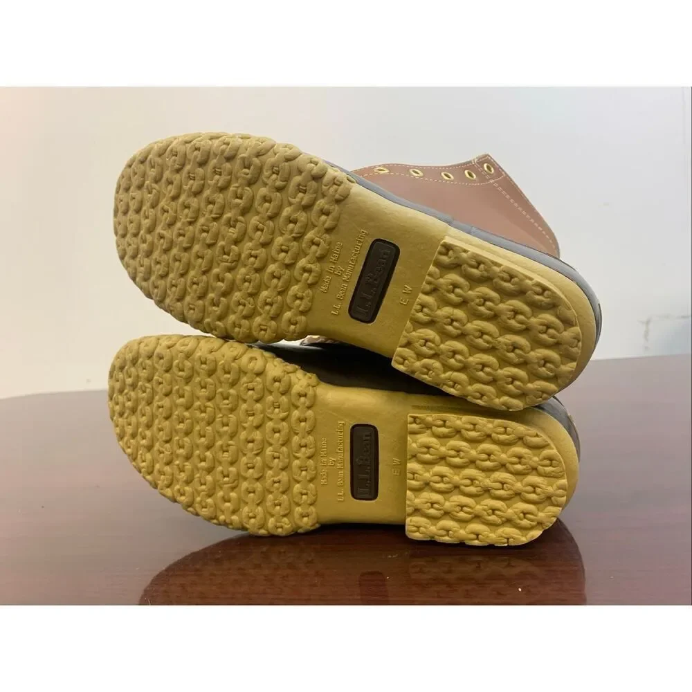 LL Bean Brown Leather 8